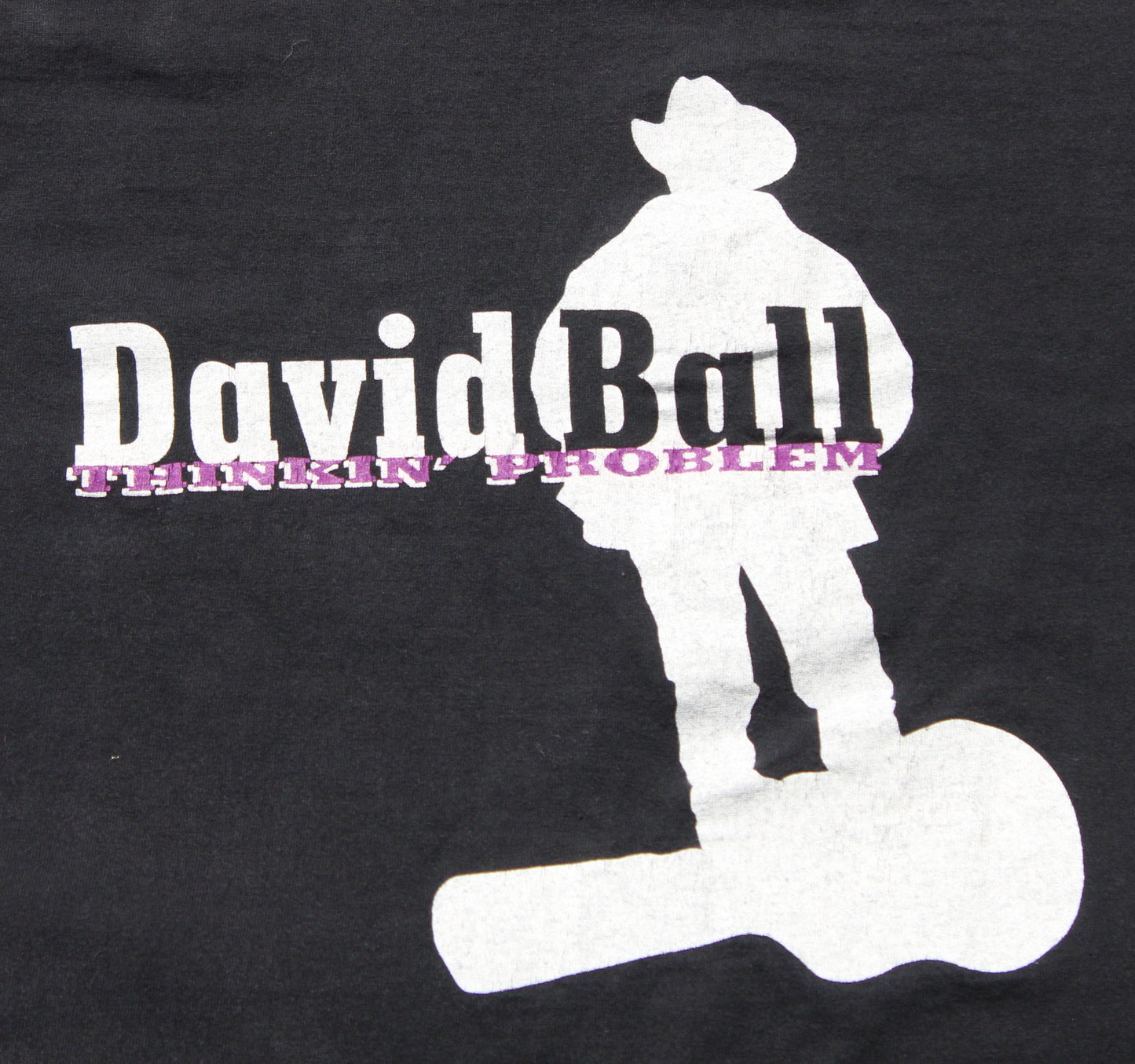 1995 Size Medium David Ball "Thinkin' Problem" Tee Shirt
