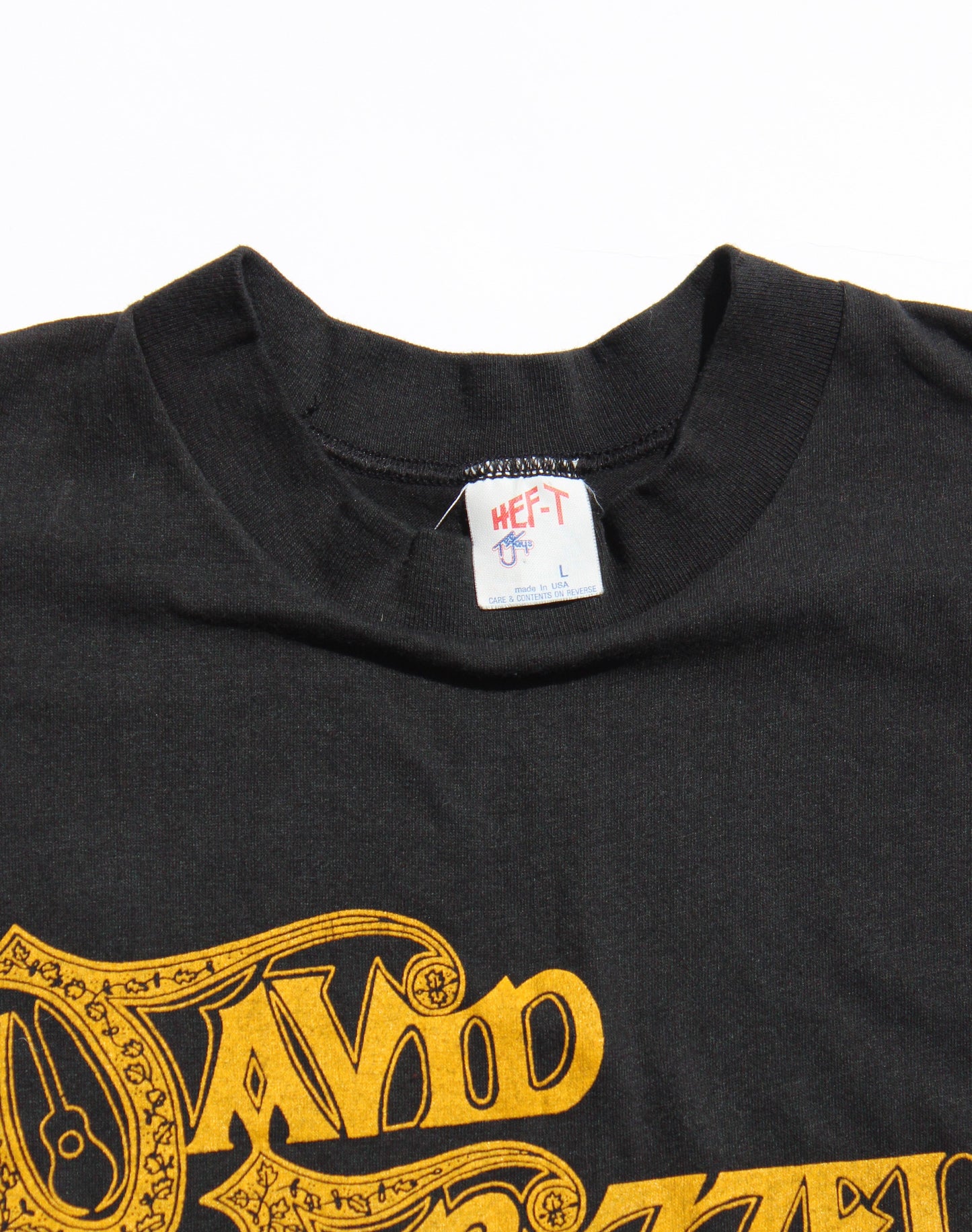 1980's Size Medium David Frizzell "Logo" Tee Shirt