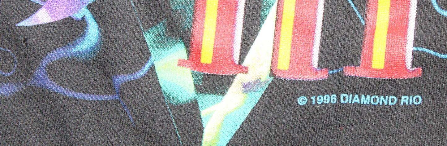 1996 Size XXL Diamond Rio "Fast Tour" Tee Shirt