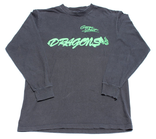 1990's Size Large George Strait "Dragons" Long Sleeve Shirt