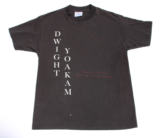 1980's Size Medium Dwight Yoakam "Buenas Noches From A Lonely Room" Tee Shirt