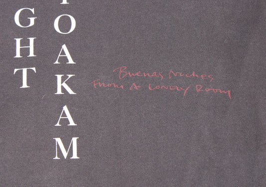 1980's Size Medium Dwight Yoakam "Buenas Noches From A Lonely Room" Tee Shirt