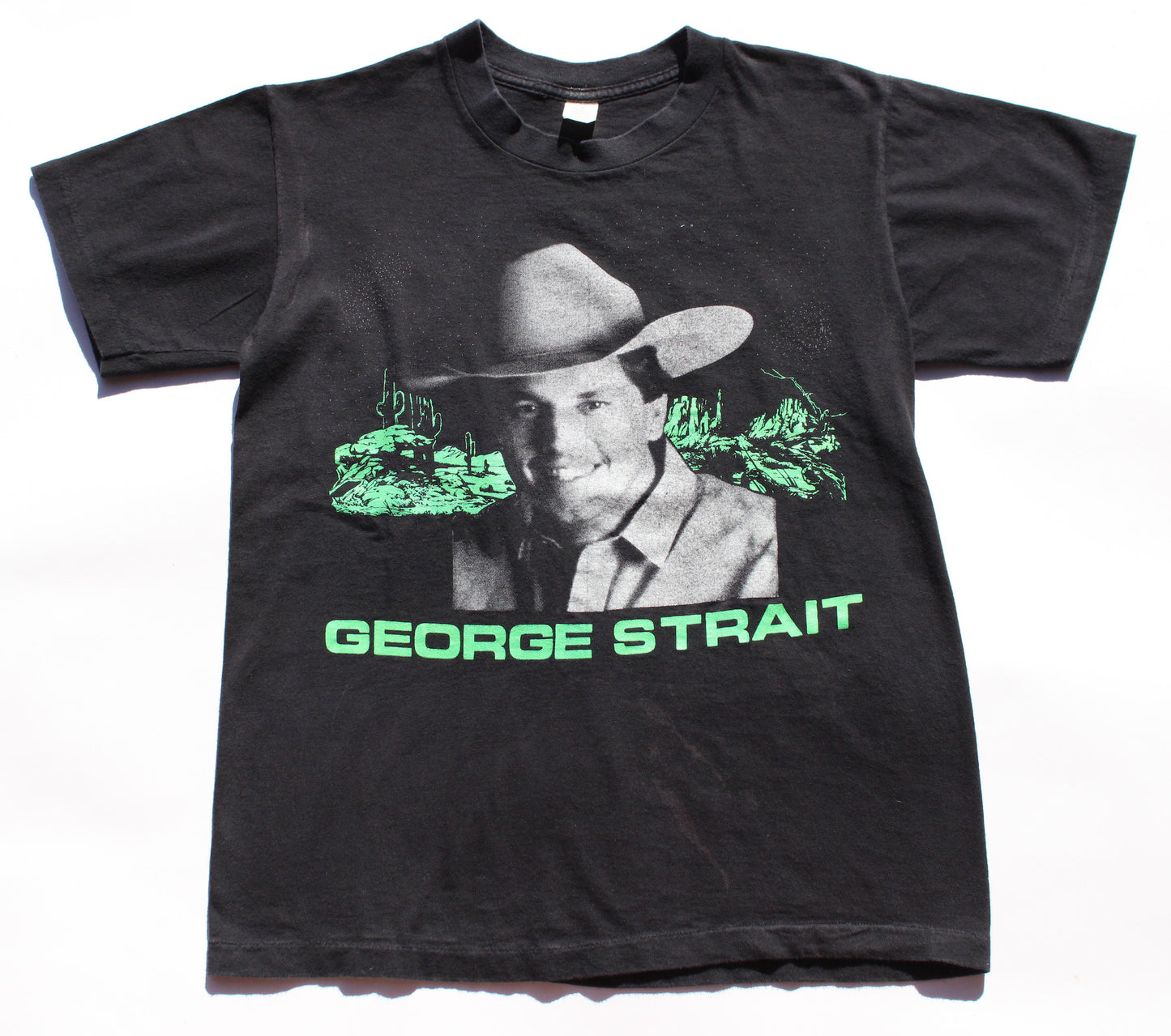 1989 Size Medium George Strait "Entertainer Of The Year" Tee Shirt