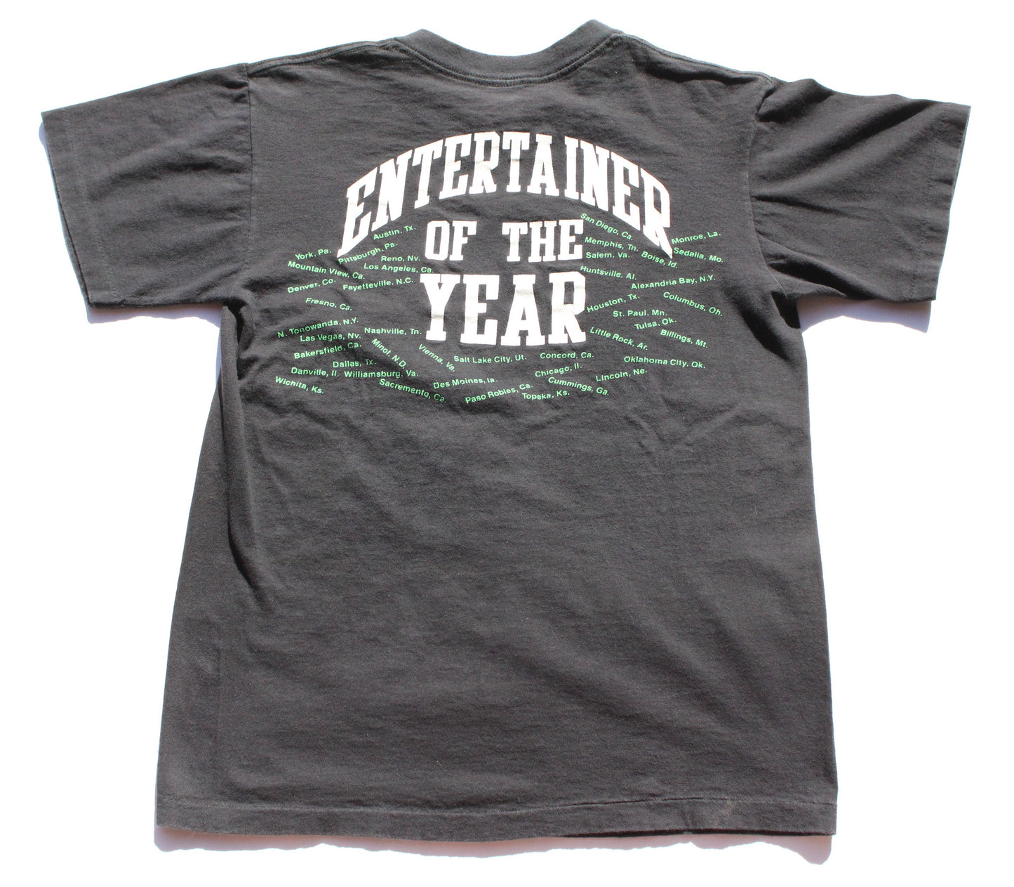 1989 Size Medium George Strait "Entertainer Of The Year" Tee Shirt