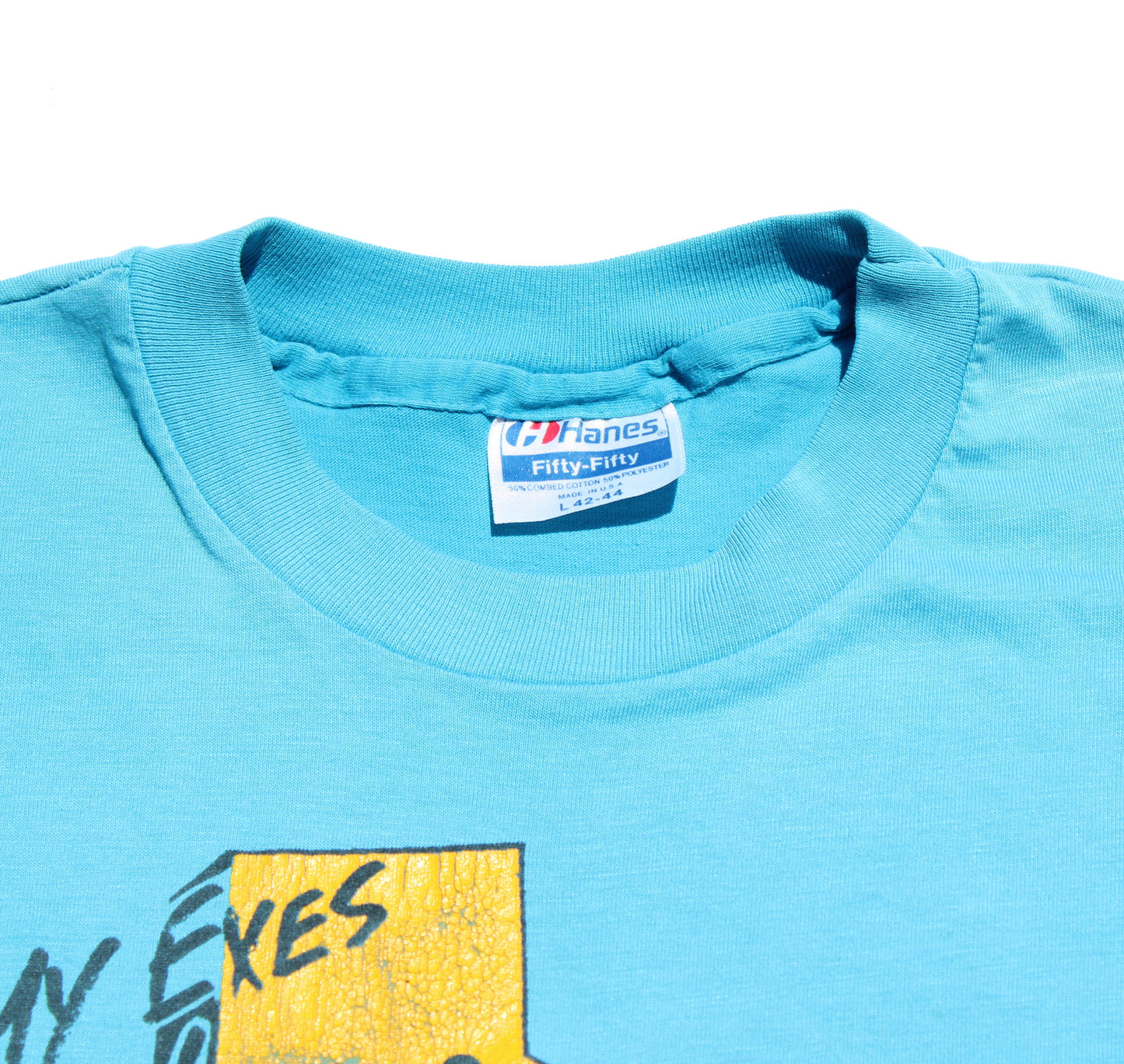 1980's Size Medium George Strait "All My Exes Live In Texas" Tee Shirt