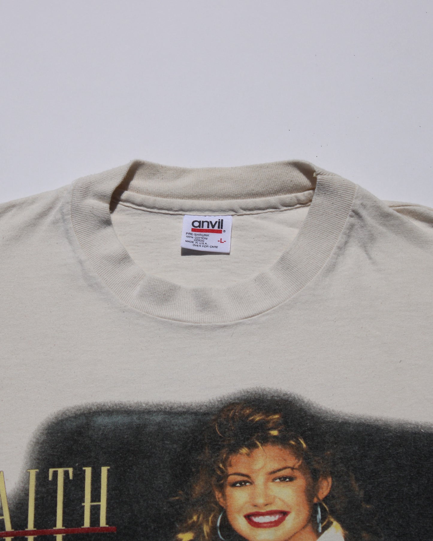 1994 Size Large Faith Hill "Take Me As I Am" Tour Tee Shirt