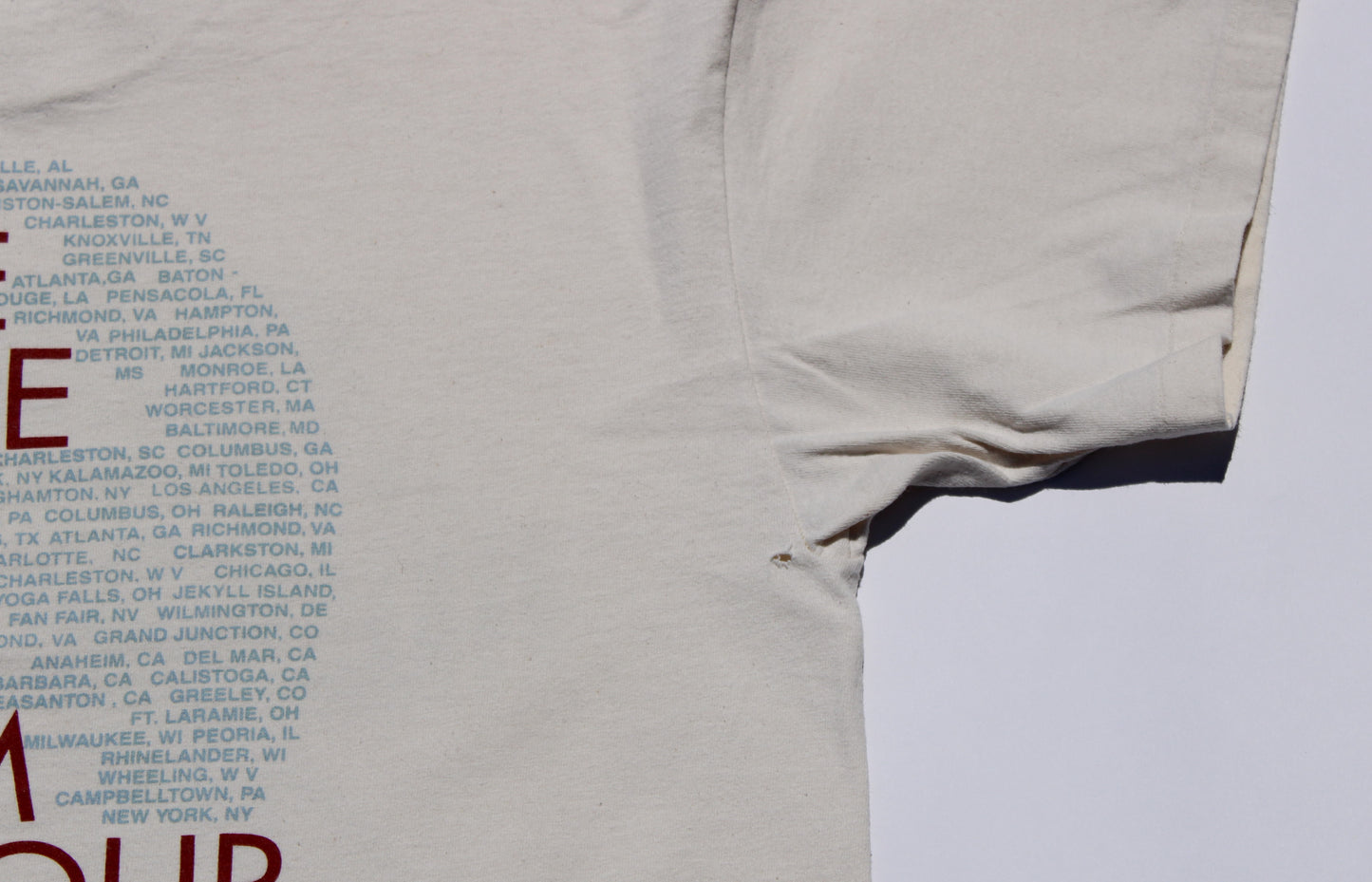 1994 Size Large Faith Hill "Take Me As I Am" Tour Tee Shirt