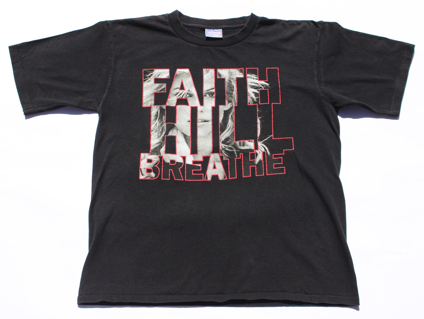 2000 Size Large Faith Hill "Breathe" Tee Shirt