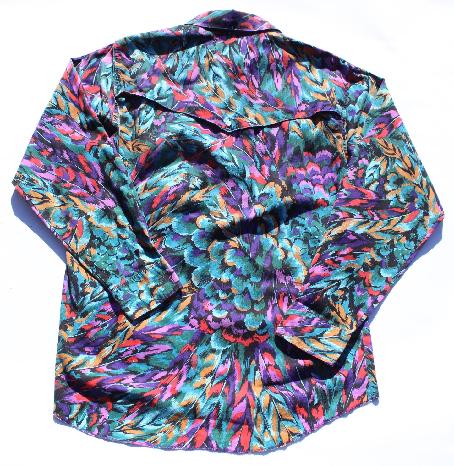 1990's Size XL Wrangler Rodeo Button Up shirt