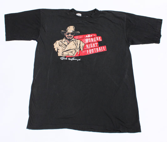 1990's Size Large Hank Williams Jr. "Monday Night Football" Tee Shirt