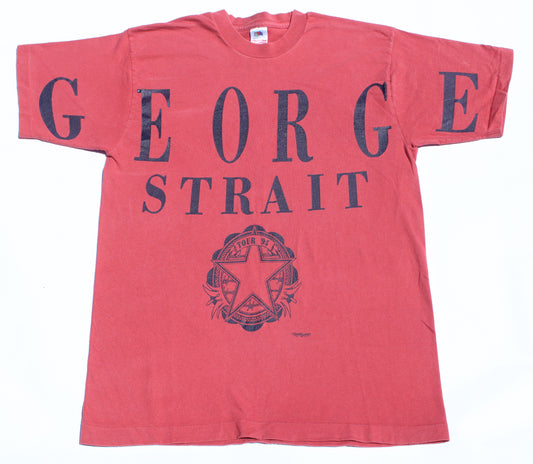 1995 Size Large George Strait "Tour 95" Tee Shirt