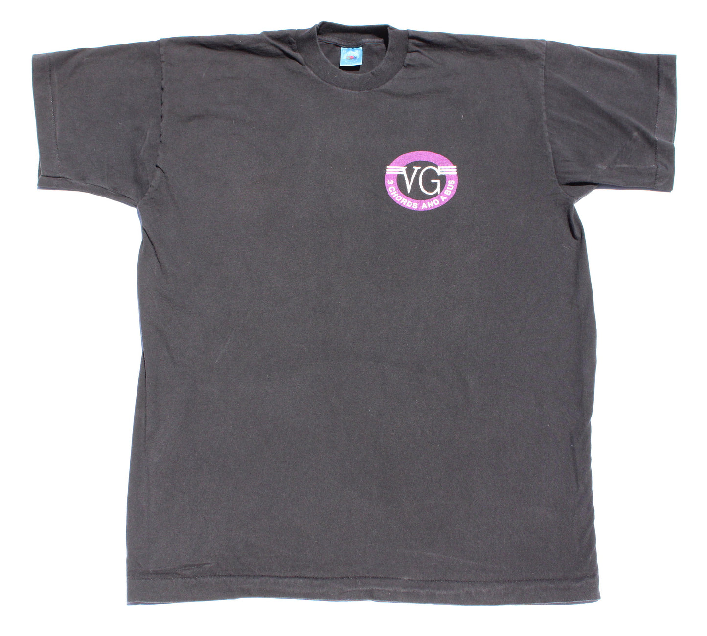 1994 Size XL Vince Gill "3 Chords And A Bus Crew" Tee Shirt