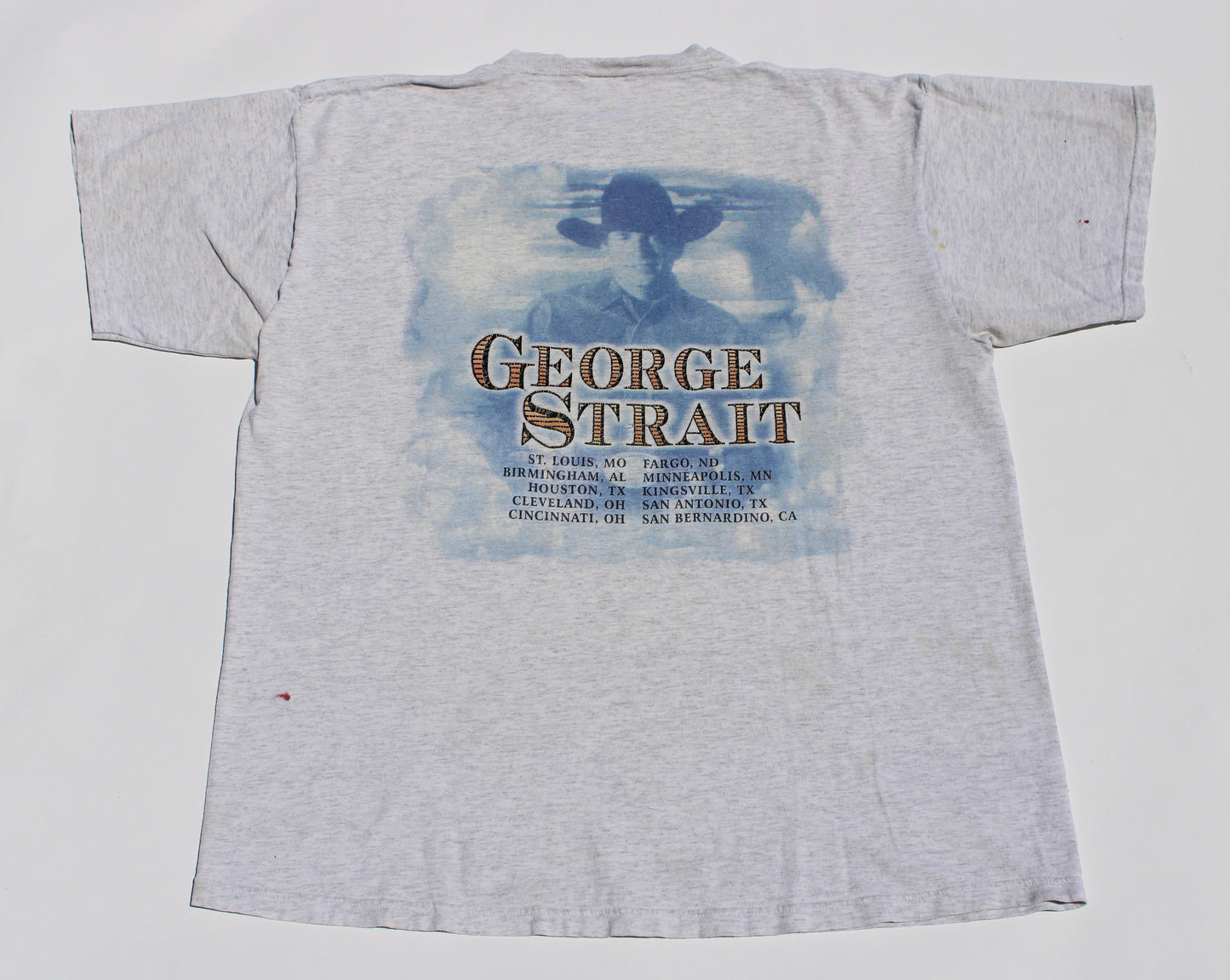1998 Size XL George Strait "Tour" Tee Shirt