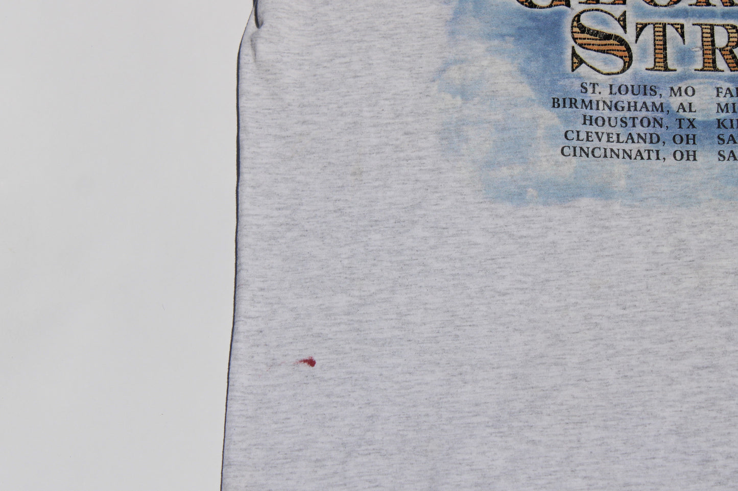 1998 Size XL George Strait "Tour" Tee Shirt