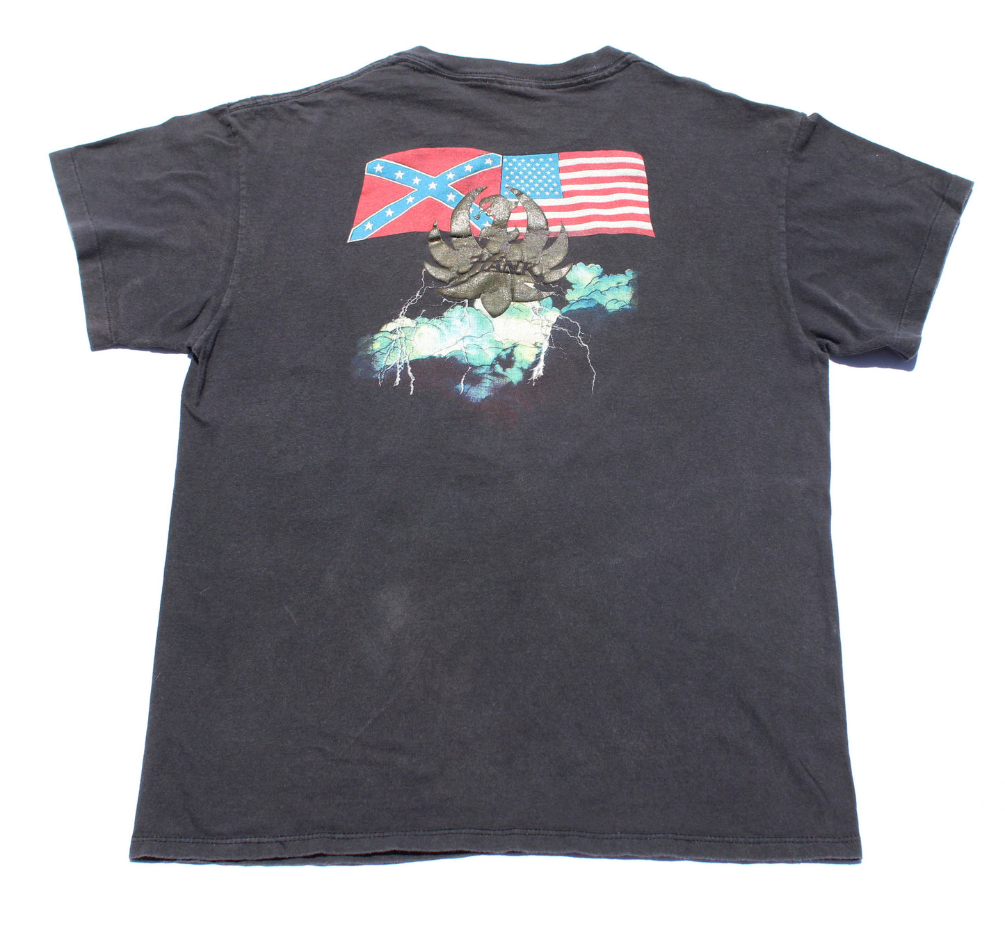 1990 Size Medium Hank Williams Jr. "Lone Wolf" Tour Tee Shirt