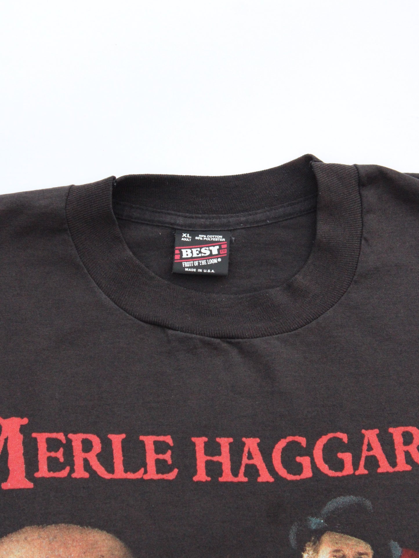 1994 Size XL Merle Haggard "The Legend Continues" Tee Shirt