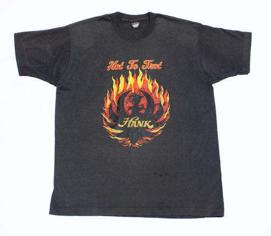 1990's Size XL Hank Williams Jr. "Hot To Trot" Tee Shirt