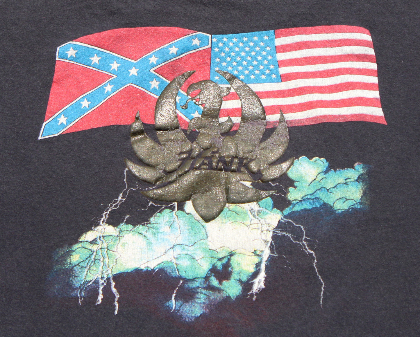 1990 Size Medium Hank Williams Jr. "Lone Wolf" Tour Tee Shirt