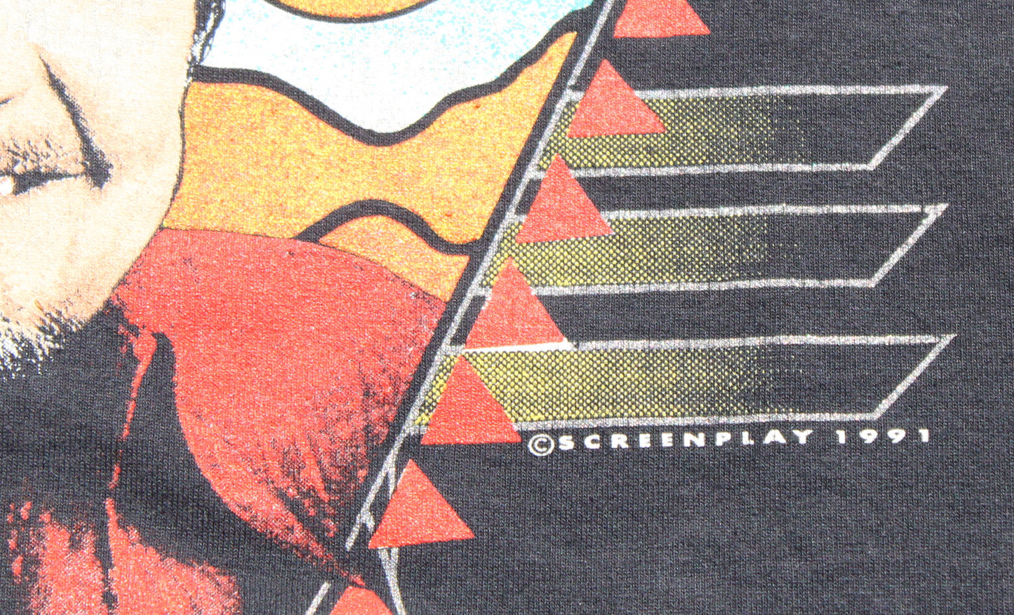 1991 Size XL Hank Thompson "Face" Tee Shirt
