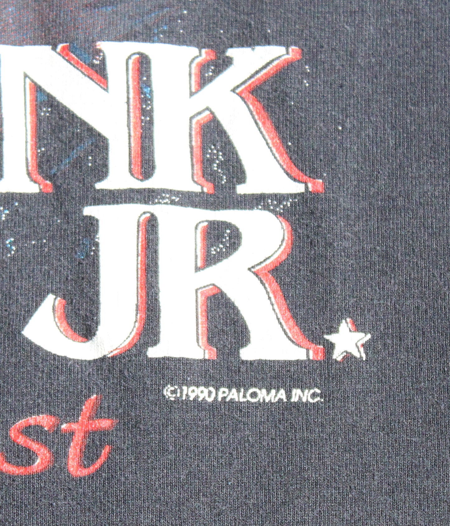 1990 Size Large Hank Williams Jr. "America's Finest" Tee Shirt