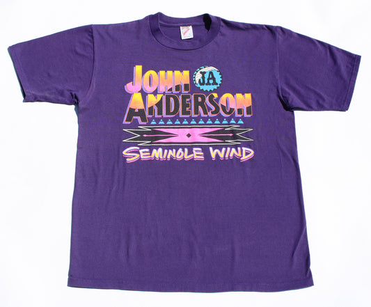 1990's Size Large John Anderson "Seminole Wind" Tee Shirt