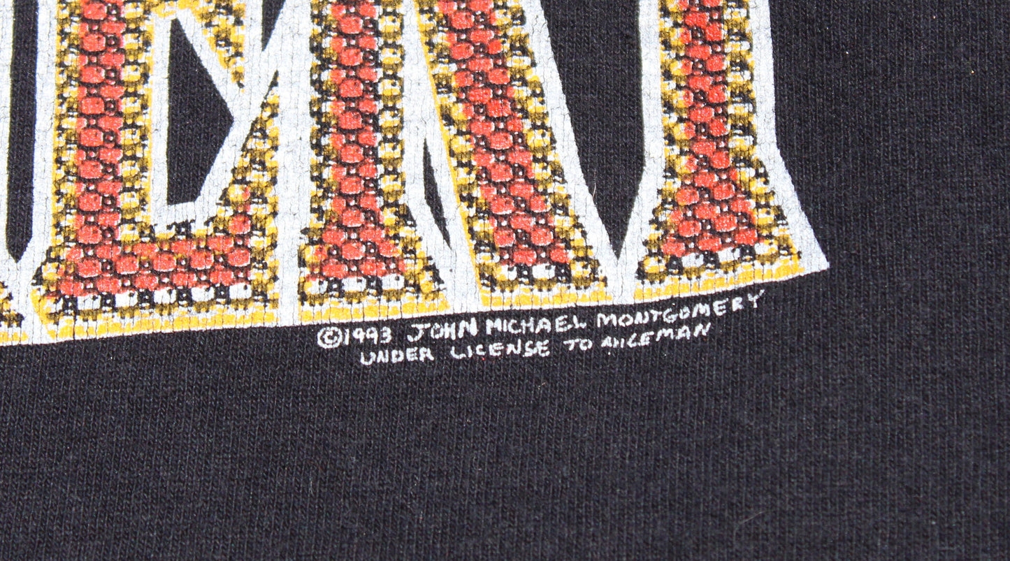 1993 Size XL John Michael Montgomery "1994 Tour" Tee Shirt