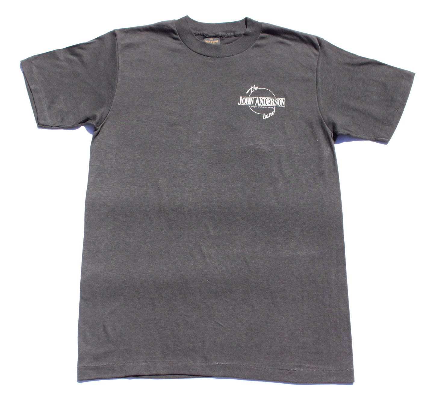 1980's Size Medium John Anderson "Logo" Tee Shirt