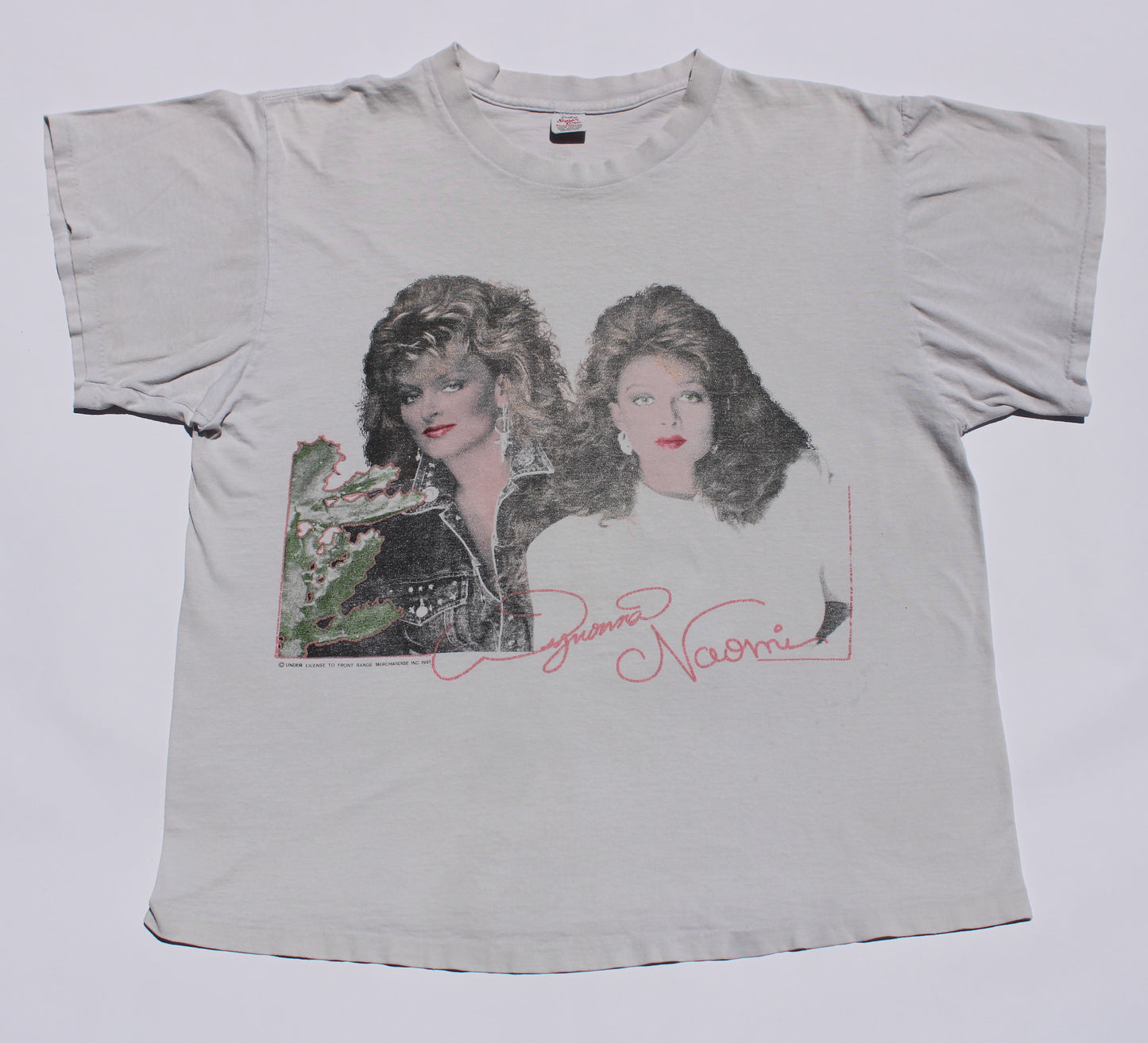1991 Size XL The Judds "Farewell Tour" Tee Shirt