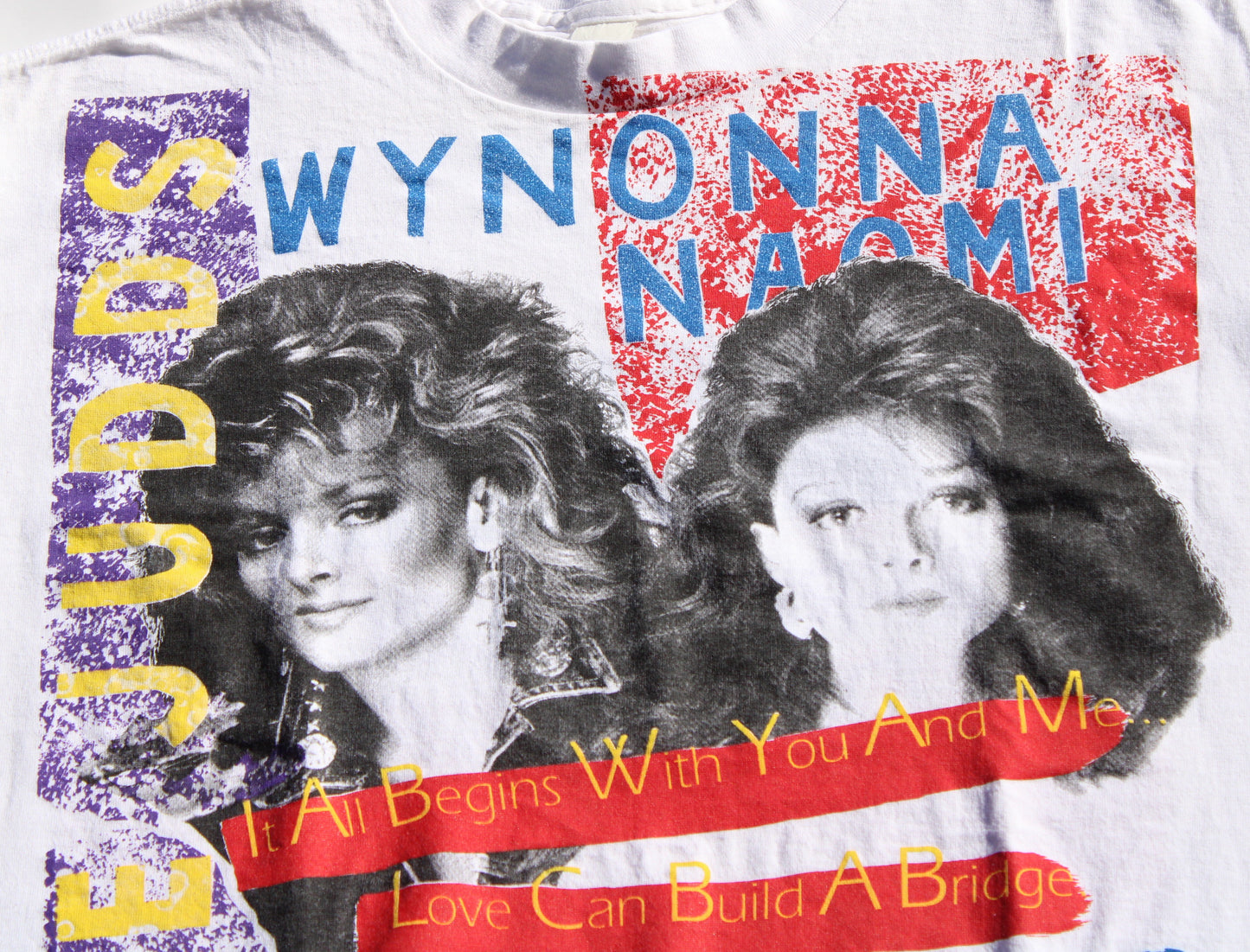 1991 Size XL The Judds "Farewell Show AOP" Tee Shirt