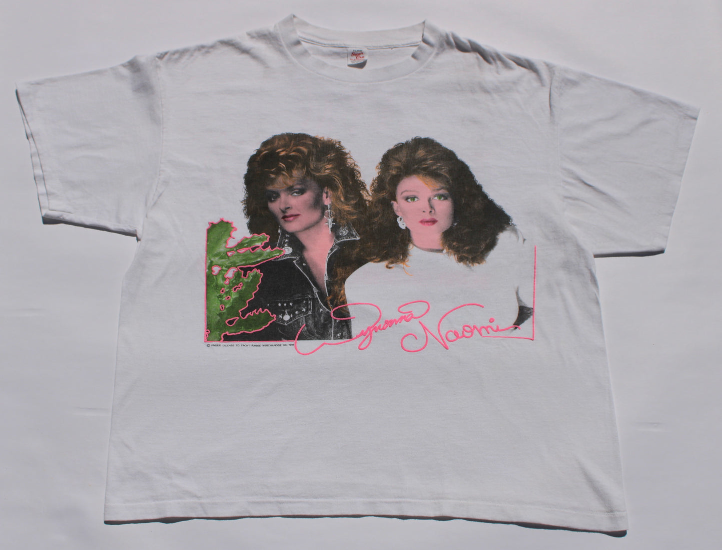 1991 Size XL The Judds "It All Begins With You & Me" Tee Shirt
