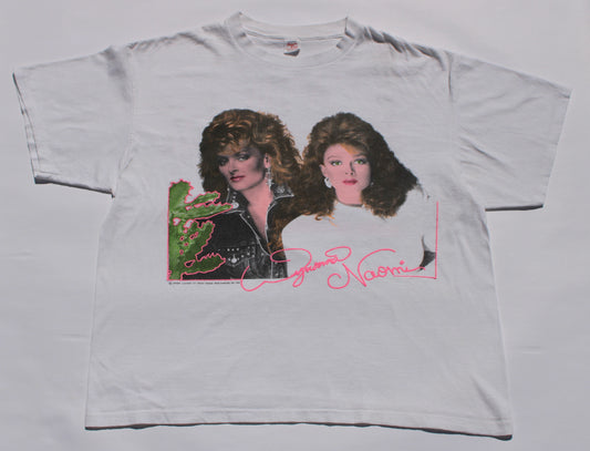 1991 Size XL The Judds "It All Begins With You & Me" Tee Shirt