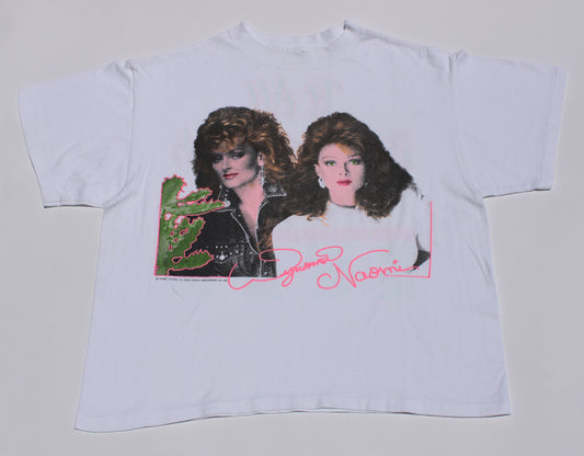 1991 Size XL The Judds " It All Begins With You & Me" Tee Shirt