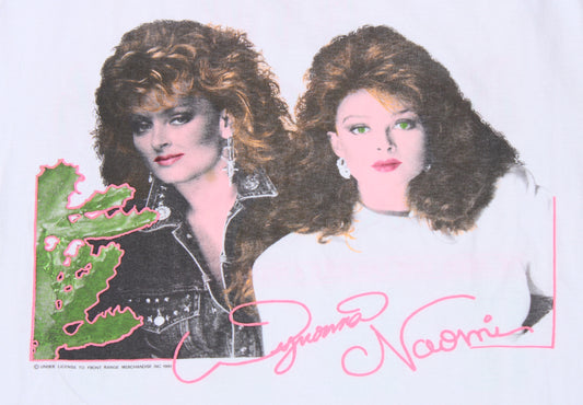 1991 Size XL The Judds " It All Begins With You & Me" Tee Shirt