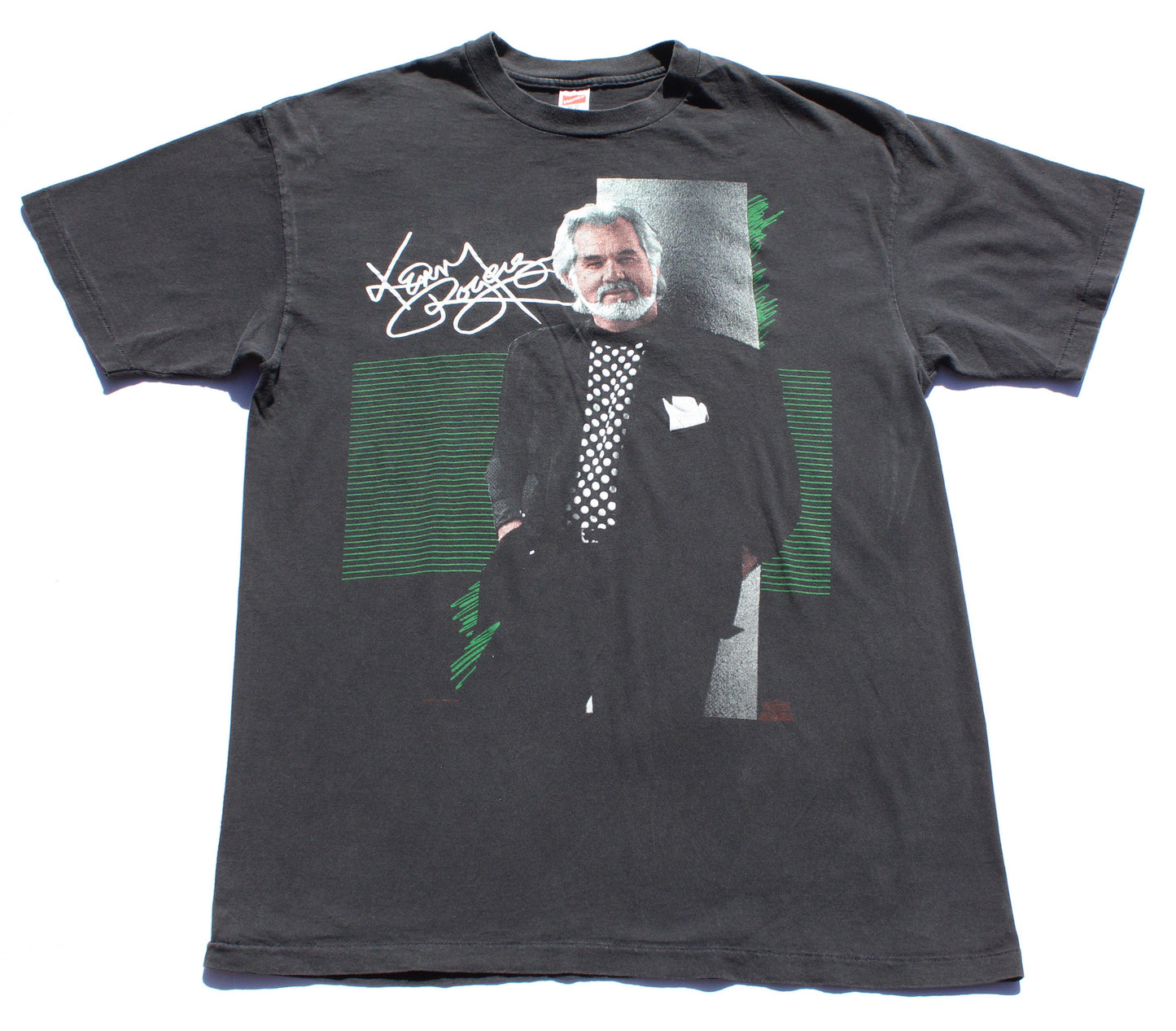 1991 Size Large Kenny Rogers "On Tour" Tee Shirt