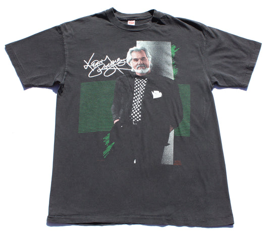 1991 Size Large Kenny Rogers "On Tour" Tee Shirt