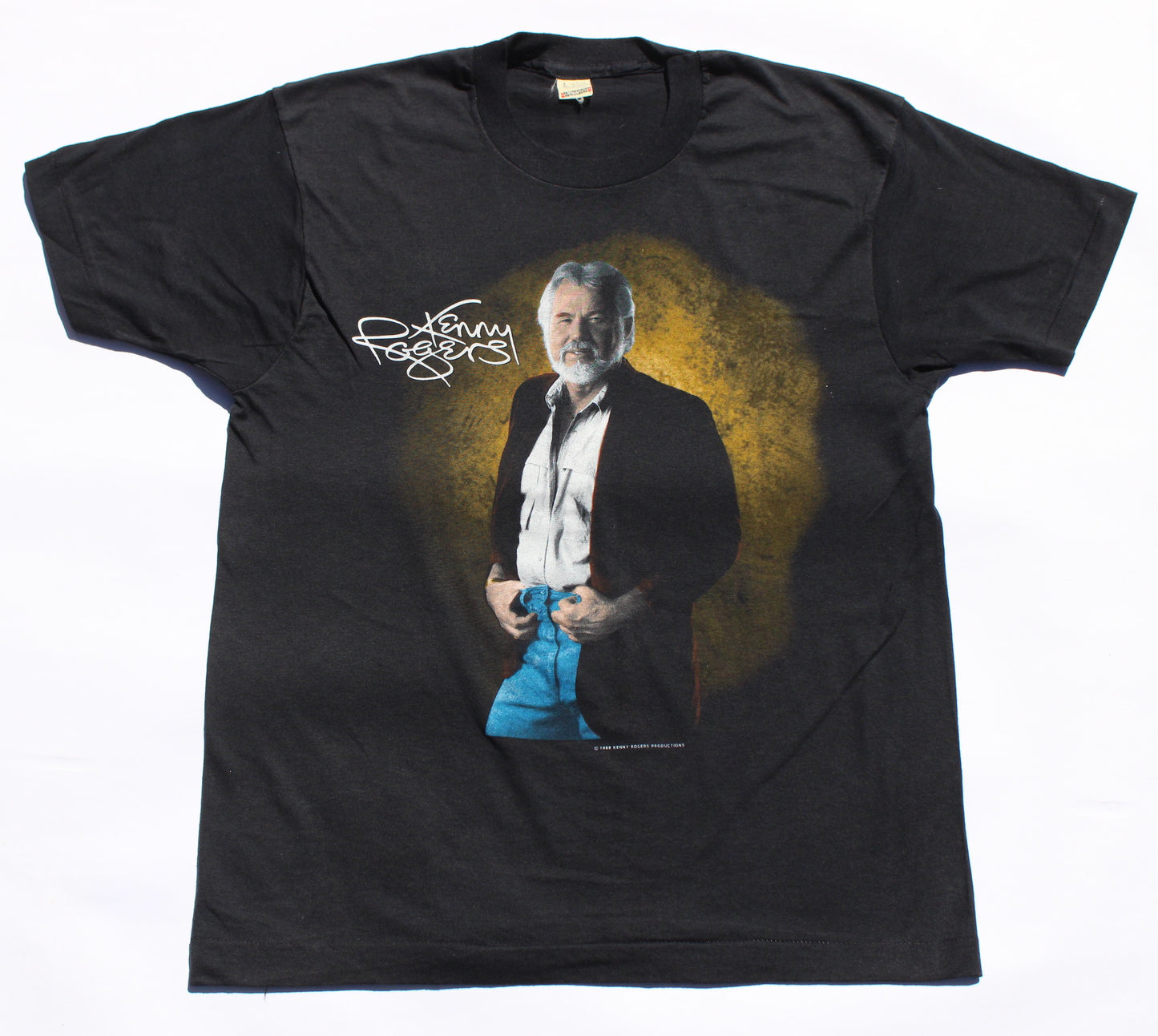 1989 Size Large Kenny Rogers "Pose" Tee Shirt