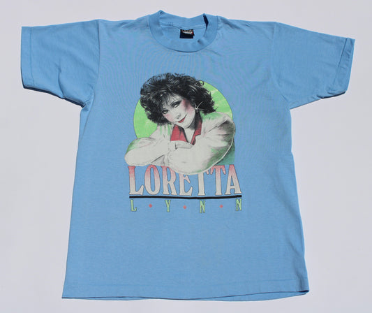 1989 Size Large Loretta Lynn "Souvenir" Tee Shirt