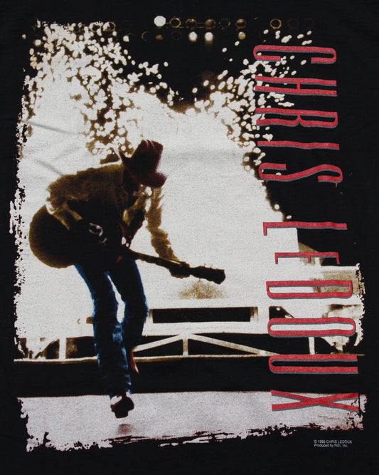 1998 Size Large Chris LeDoux "Live" Tee Shirt