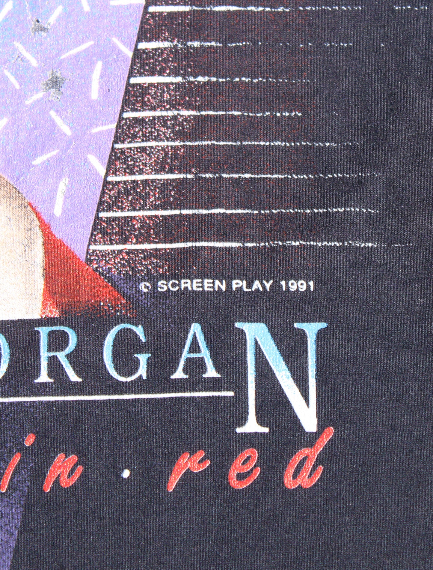 1991 Size Medium Lorrie Morgan "Something In Red" Tee Shirt
