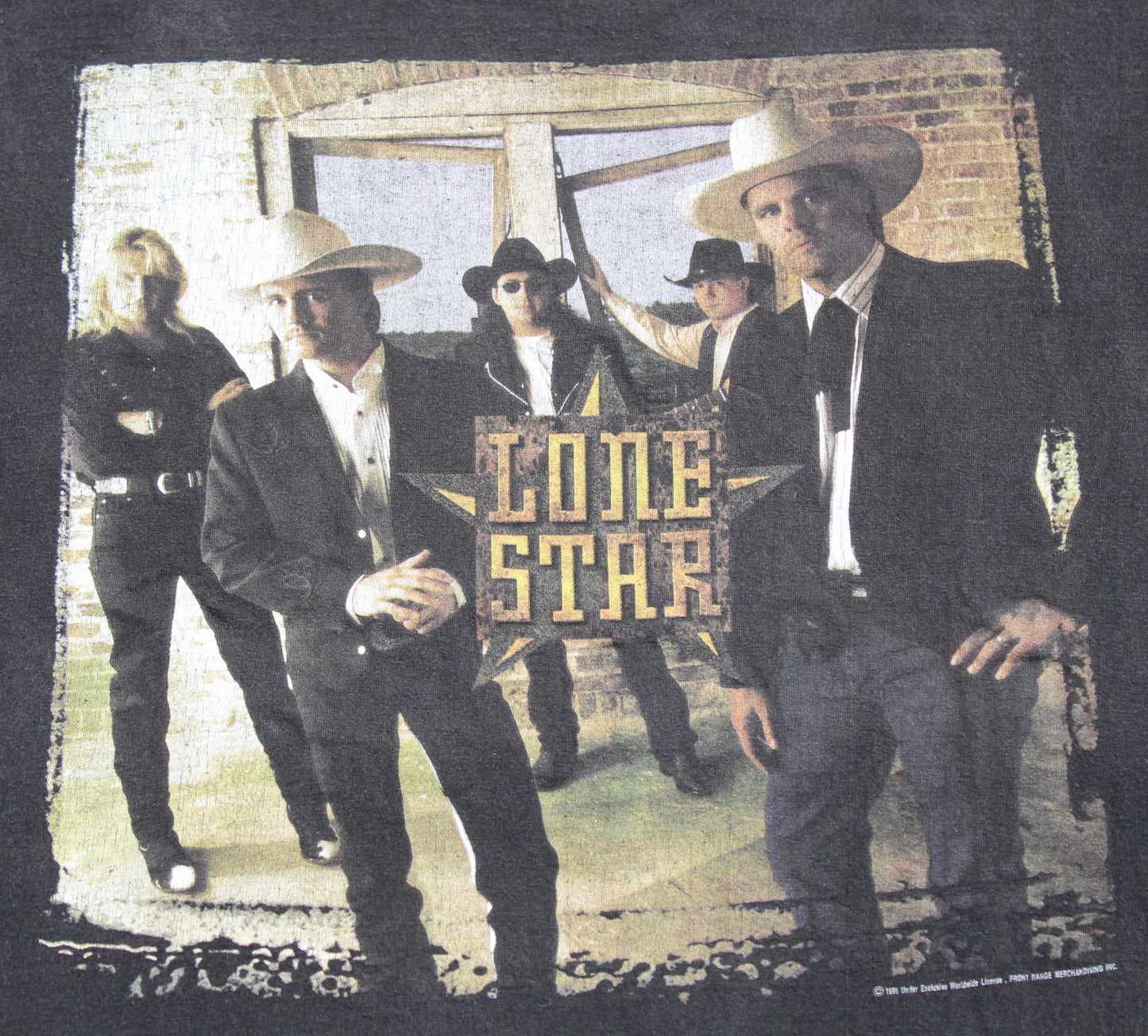 1995 Size XXL Lonestar "No News Tour" Tee Shirt