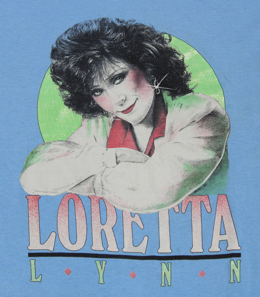 1989 Size Large Loretta Lynn "Souvenir" Tee Shirt