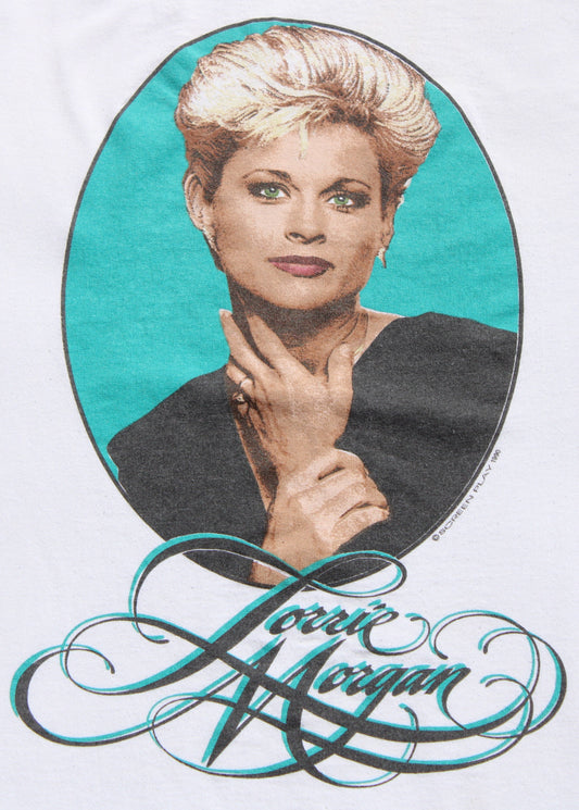 1990 Size Large Lorrie Morgan "Portrait" Tee Shirt
