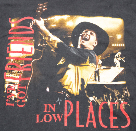 1996 Size XL Garth Brooks "Blame It All On My Roots" Long Sleeve Shirt