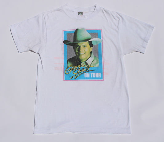 1989 Size Medium George Strait "Beyond The Blue Neon" Tee Shirt