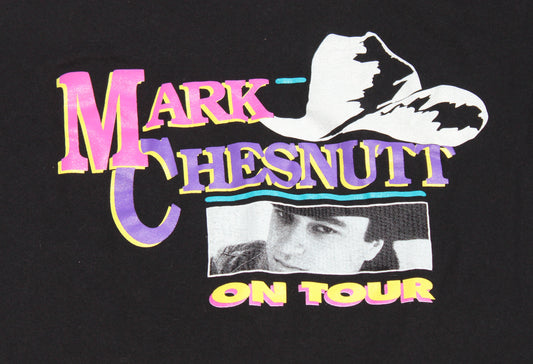 1990's Size Large Mark Chesnutt "On Tour" Tee Shirt