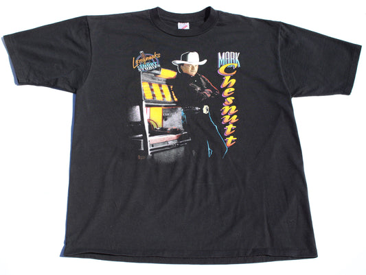1992 Size XL Mark Chesnutt "Longnecks & Short Stories" Tee Shirt