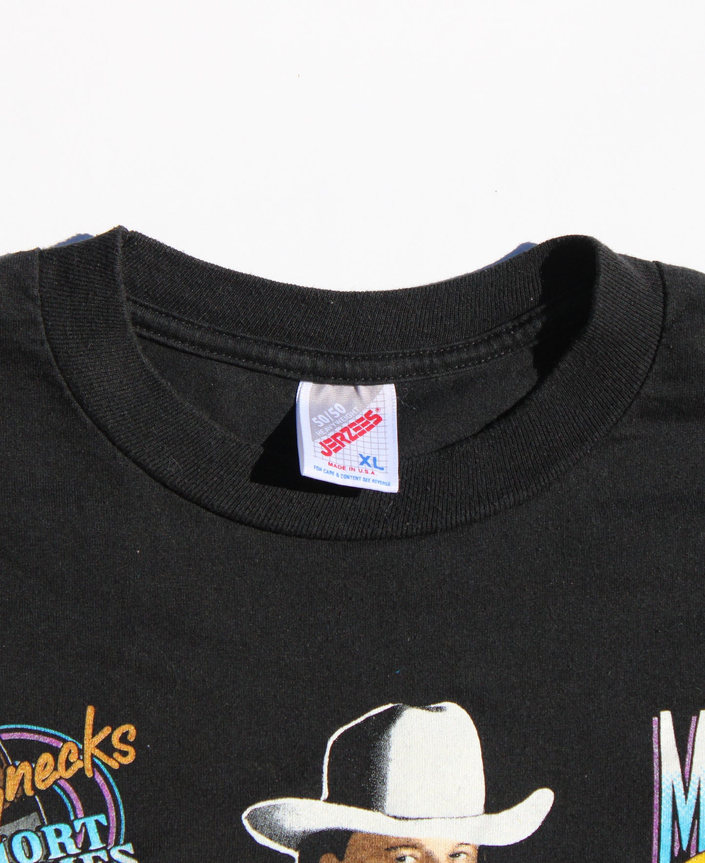 1992 Size XL Mark Chesnutt "Longnecks & Short Stories" Tee Shirt