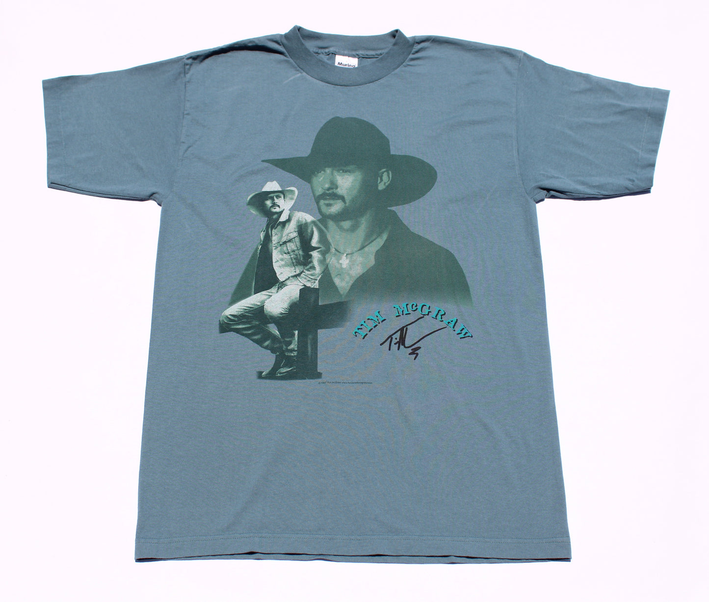 1997 Size Large Tim McGraw "Faces" Tee Shirt