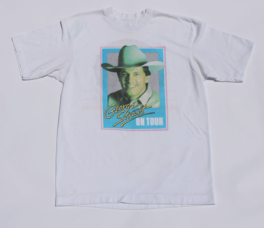 1989 Size Medium George Strait "Beyond The Blue Neon" Tee Shirt