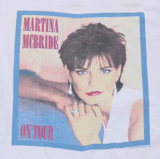 1994 Size Large Martina Mcbride "My Baby Loves Me..." Tee Shirt